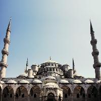 Blue mosque External, Istanbul Turkey
