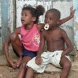 Rio de Janeiro Brazil Brazilian kids in a favela