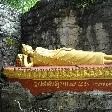 Reclining Golden Buddha in Laos