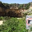 Cliff falling danger.., Great Ocean Road Australia