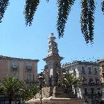 Catania Italy Stesichorus Square in Catania