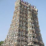 Chennai India Meenakashi Temple in Chennai, India