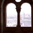 View from Fishermen's Bastion, Budapest.