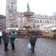 Trento Italy The fountain of Piazza Duomo in Trento.