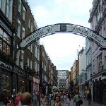 London United Kingdom Carnaby Street in London.