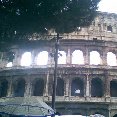 Photo of the Colosseum in Rome, Italy.