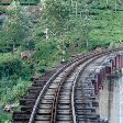 The Nilgiri Mountain Railway in Kerala, India.