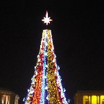 Christmas tree on Republic Square in Yerevan, Armenia, Yerevan Armenia