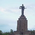 The statue of Mother Armenia in Yerevan, Yerevan Armenia