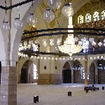 Interior of the Al Fateh Mosque in Manama, Bahrein