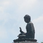 The statue of the Tian Tan Buddha, Hong Kong