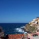 Looking out over the sea in Sardinia. Italy