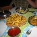 Typical indian curry dishes in Mamallapuram  India