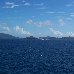 Panorama of the US Virgin Islands from our Cruise Ship British Virgin Islands South America